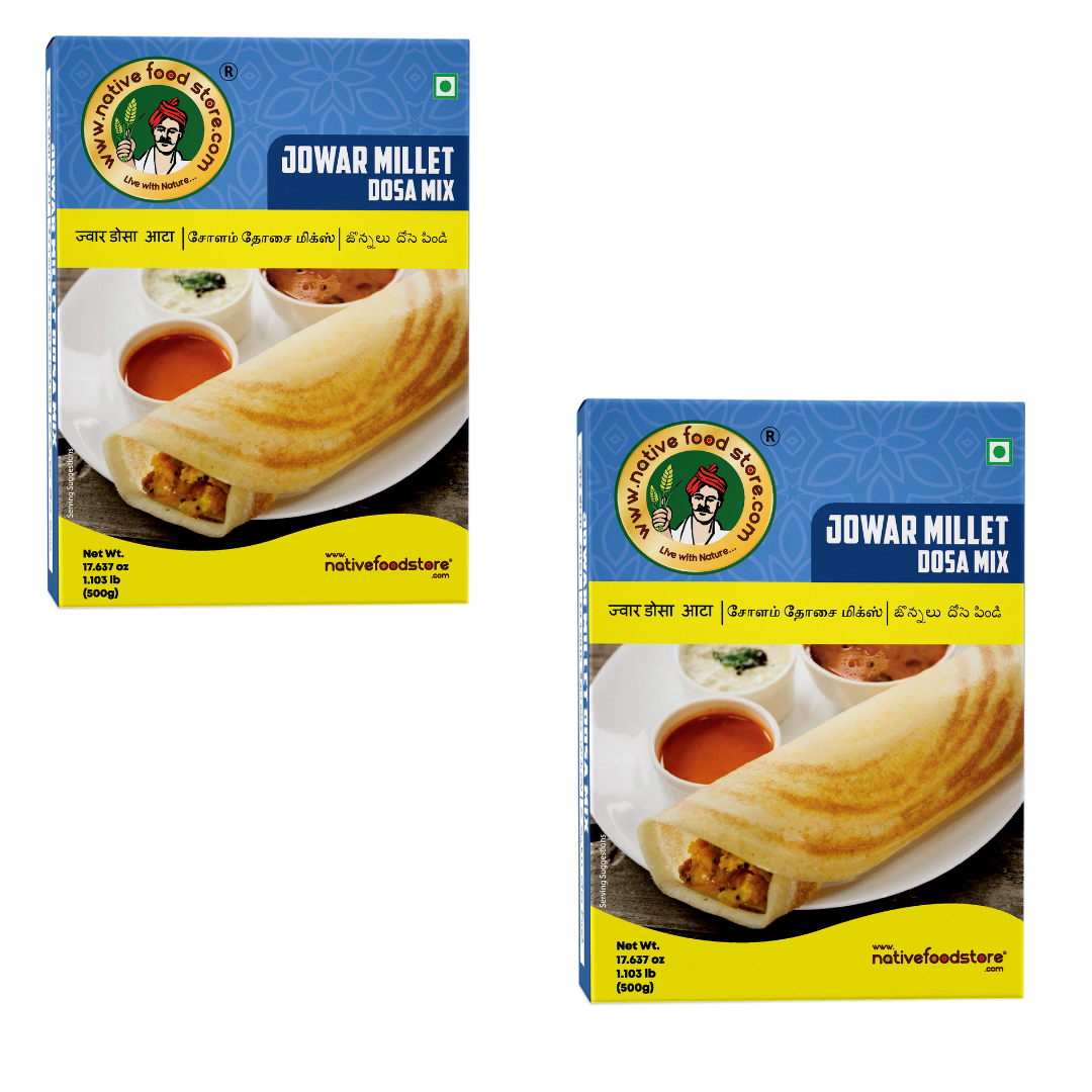 Jowar Great Millet Dosa Mix -2pcs (500gms x 2)
