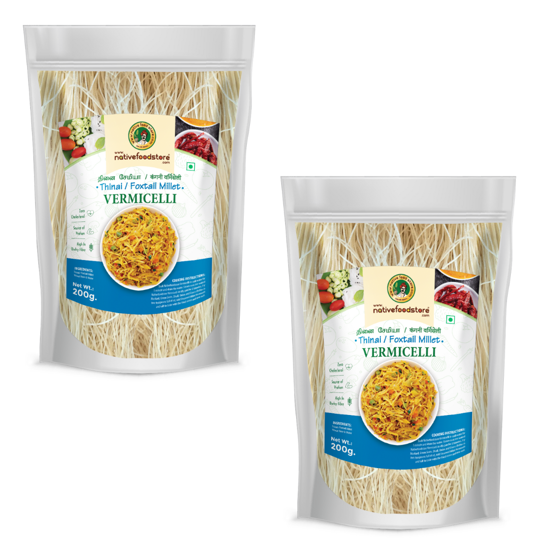 Millet Vermicelli-Combo Foxtail Millet Vermicelli(Kangni/Kakum
