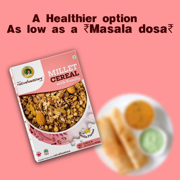 vanilla millet muesli